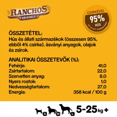 Pedigree Ranchos 70g Csirke