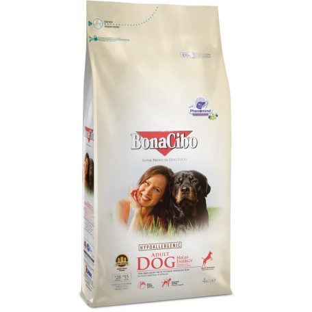 Bonacibo Dog 15kg High Energy Csirke, Szardella + Rizs