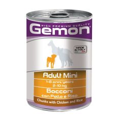 Gemon Dog Konzerv Adult 415g Csirkével és Rizzsel