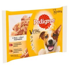 Pedigree 4x100g Marhával + Baromfi Aszpikban Alutasak CS29V