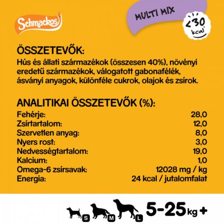 Pedigree Schmackos 86g Multi Mix (12db)