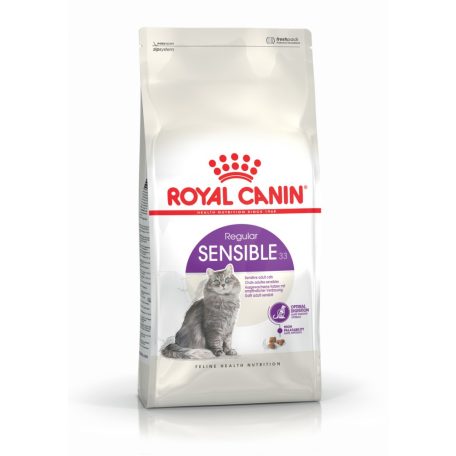 ROYAL CANIN SENSIBLE - érzékeny emésztésű felnőtt macska száraz táp (10 kg)