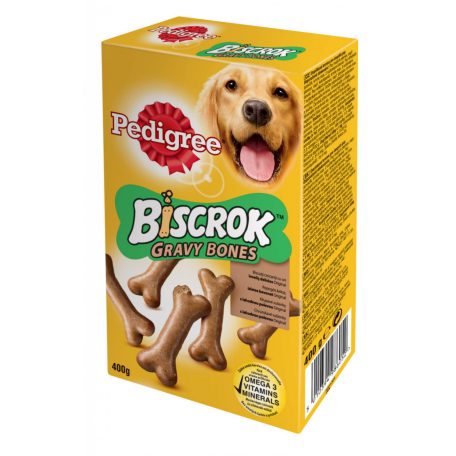 Pedigree Biscrok Gravy Bone 400g Marha
