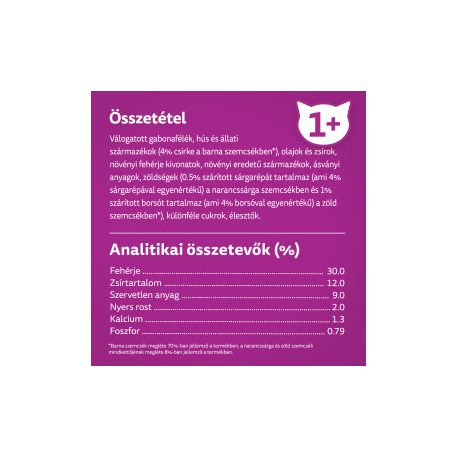 Whiskas 14kg Csirkével száraztáp felnőtt macskák számára