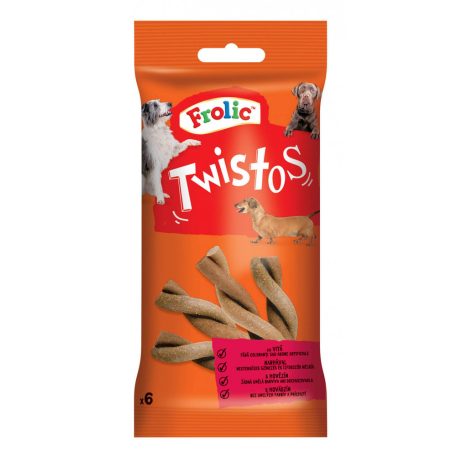 Frolic Twistos marhahús ízű jutalomfalat (6db) 105g