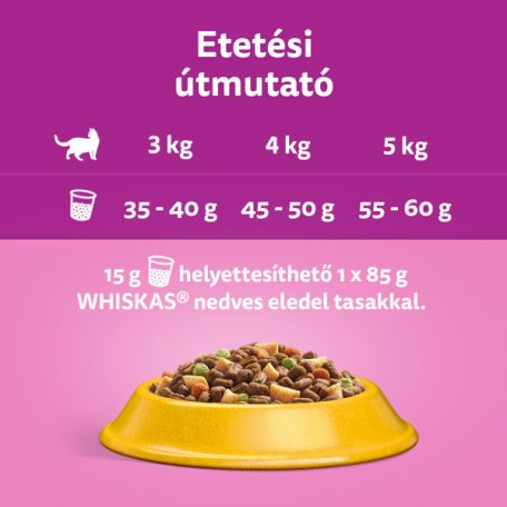 Whiskas 14kg Sterile száraztáp csirkehússal ivartalanított felnőtt macskák számára