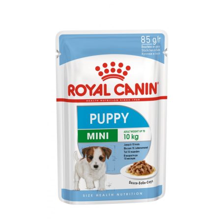 ROYAL CANIN MINI PUPPY - nedves táp kistestű kölyök kutya részére (12*85g)