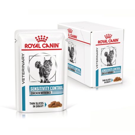 Royal Canin VHN Cat Sensitivity Control - csirkehússal 12x85g