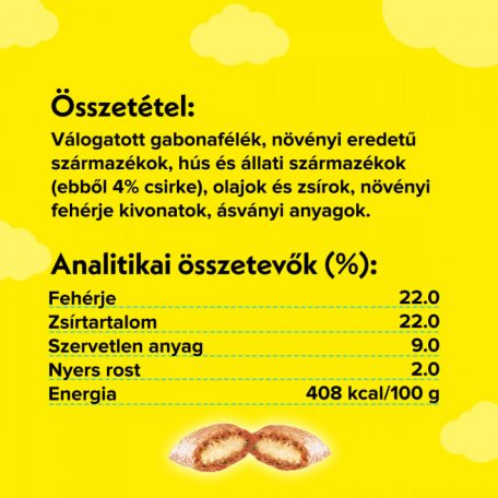 Dreamies jutalomfalat macskák számára Mega Pack 180g Csirkehússal