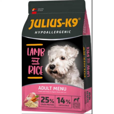 JULIUS-K9 HighPremium 12kg ADULT Hypoallergenic Bárány és Rizs
