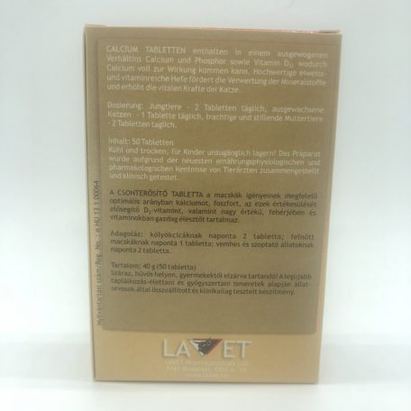 LAVET Csonterősítő tabl. macskának 50db