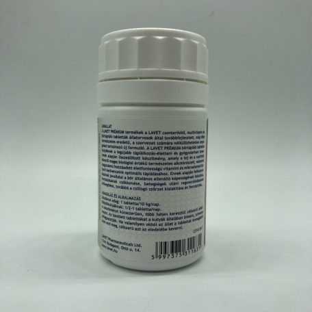 LAVET Prémium Bőrtápláló kutyáknak 60db