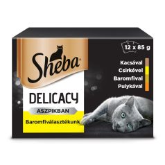 Sheba 12x85g Szárnyas Alutasak