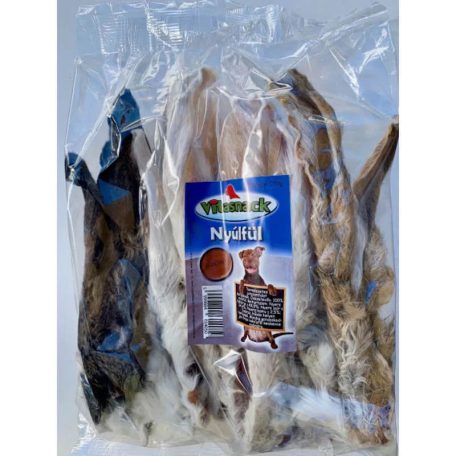 Vitasnack Szárított nyúlfül SZŐRÖS 250g