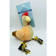Plüss kakas kutyajáték kb 30cm