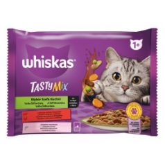 Whiskas 4x85g Tasty Mix Séf választása mártásban DC22F