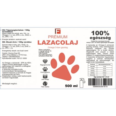 Feedfull Prémium lazacolaj 500ml