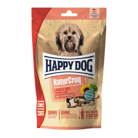 Happy Dog Natur-Croq Mini Trainingssnack 100g Lazac 