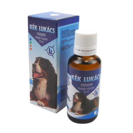 Kék Lukács Cseppek Kutyáknak 30ml