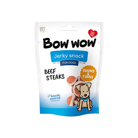 BOW Steak falatok marha 80g BW542