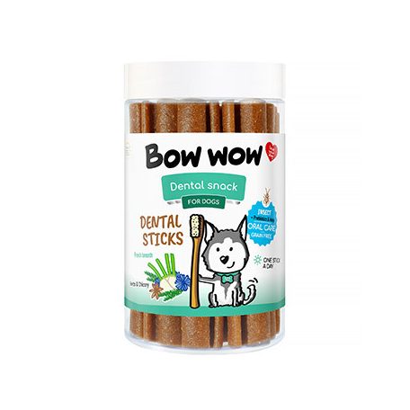 BOW Grain Free Dental Stix rovrafehérje-inulin-gyógynövények 15db BW905