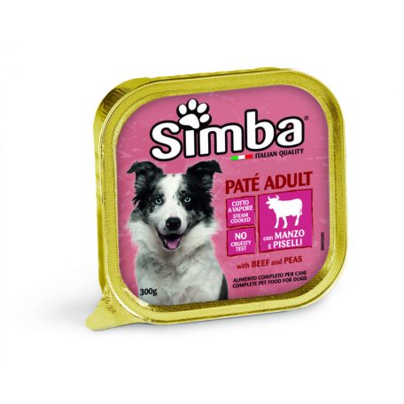 Simba Dog 300g Marha+Borsó  Alutálca