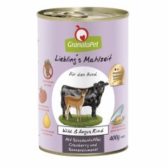   GranataPet Liebling's Mahlzeit Vad és Angus marha konzerv 400g