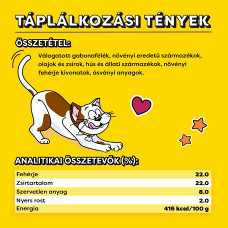 Dreamies jutalomfalat macskák számára 60g Macskamentával