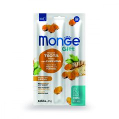   Monge Gift Mozgástámogató - Pisztráng és kurkuma 45g jutalomfalat kutyáknak