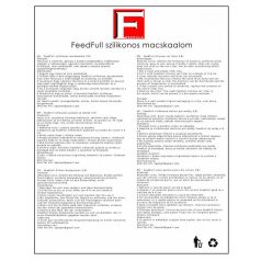 Feedfull 3,8l szilikonos macskaalom