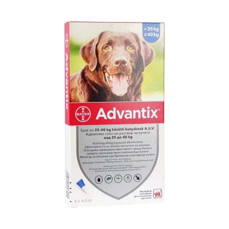 ADVANTIX spot-on dog 4x4ml (25-40kg)