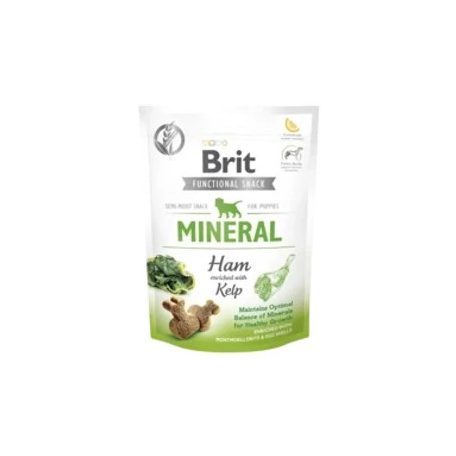 Brit Care Functional Snack 150g Mineral Sonkával és hínárral kölyök kutyáknak