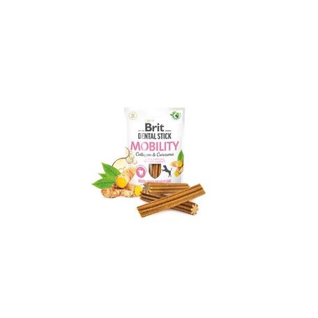 Brit Dental Stick 251g (7db) Mobility Kollagénnél és kurkumával