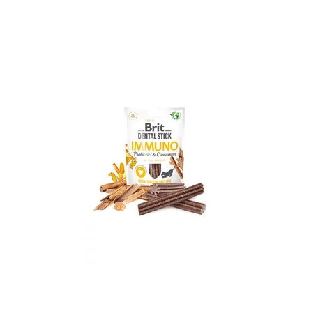 Brit Dental Stick 251g (7db) Immuno Probiotikummal és fahéjjal