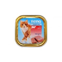 Reno Cat 100g Marha Alutálcás macskaeledel