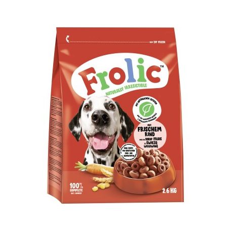 Frolic 2,6kg Marha & Zöldség