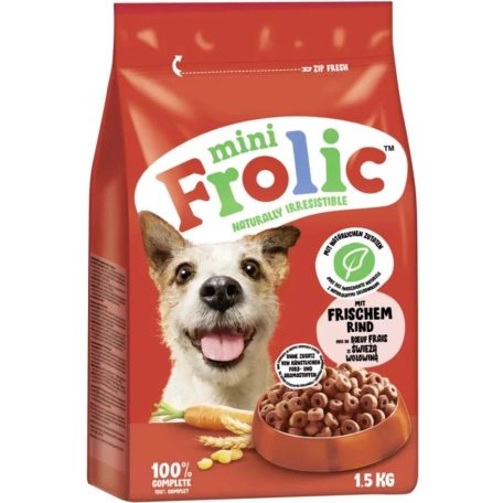 Frolic 1,5kg MINI Marha & Zöldség