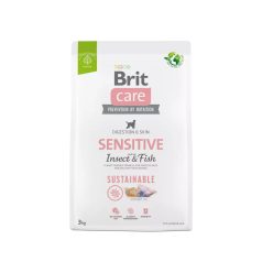   Brit Care Sustainable Rovarfehérjés Sensitive Hair&Skin 3kg