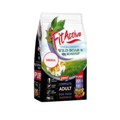   FitActive PURE SMALL 3kg Hypoallergenic Vaddisznó - Csipkebogyó