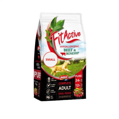 FitActive PURE SMALL 3kg Hypoallergenic Marha - Csipkebogyó