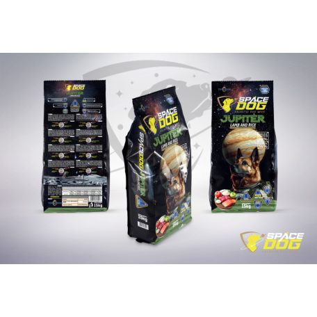 Space Dog 15kg Jupiter Bárány Rizs