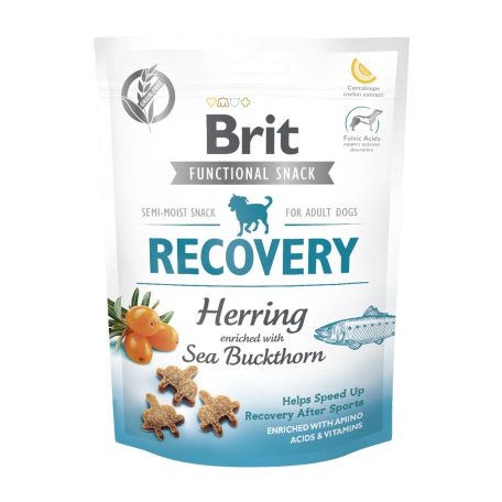 Brit Care Functional Snack 150g Recovery Heringgel és Homoktövissel