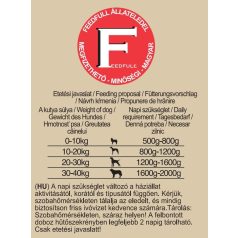 FEEDFULL Dog 1240g kutyakonzerv Marhával