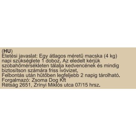 FEEDFULL Cat 415g macskakonzerv Hallal