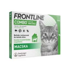 Frontline Combo csepp macskáknak, 3db