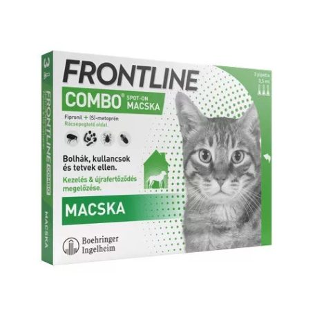 Frontline Combo csepp macskáknak, 3db
