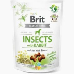   Brit Care Insects Dog Crunchy Cracker 200g Adult Nyúl és Édeskömény