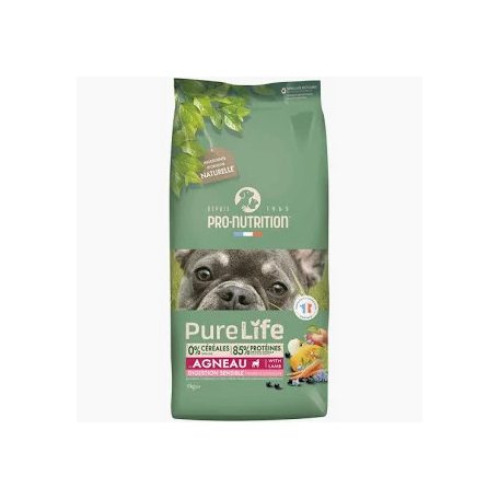 Pro-Nutrition PureLife Adult Sensitive Lamb 11kg