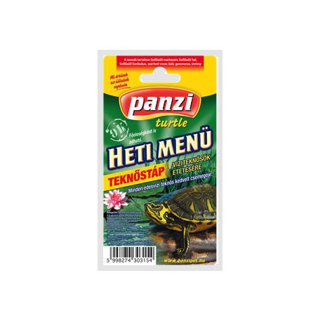 Panzi Heti Menü teknősök részére 10g