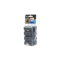   UNIQ PETS WOOFBAG fekete kutyakaki-gyűjtő zacskó, 8x20db (UPC0010-N)